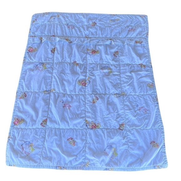 Beatrix Potter Peter Rabbit Quilted Toddler Quilt Blanket 49x38 PBK? GUC Flaws - Picture 2 of 16